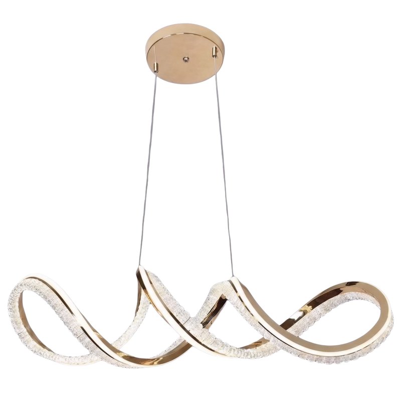 CEILING LAMP CHANDELIER REA G154-CP ZŁOTA GOLD