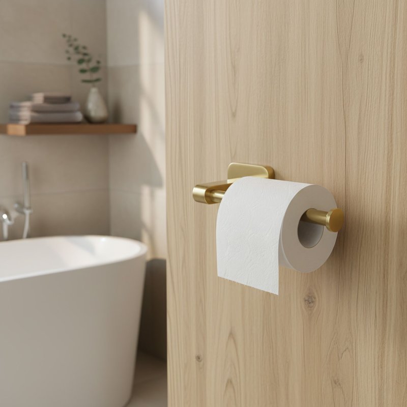 TOILET PAPER HOLDER REA 5909 NICO GOLD