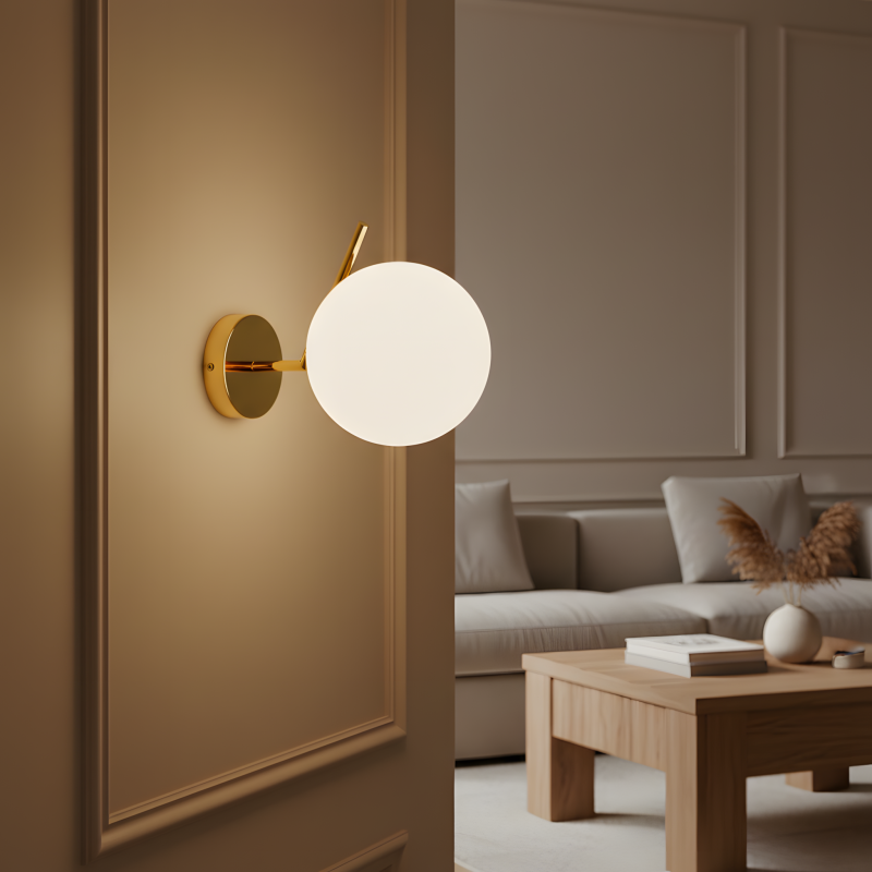 WALL LAMP TOOLIGHT G100-1W GOLD WHITE