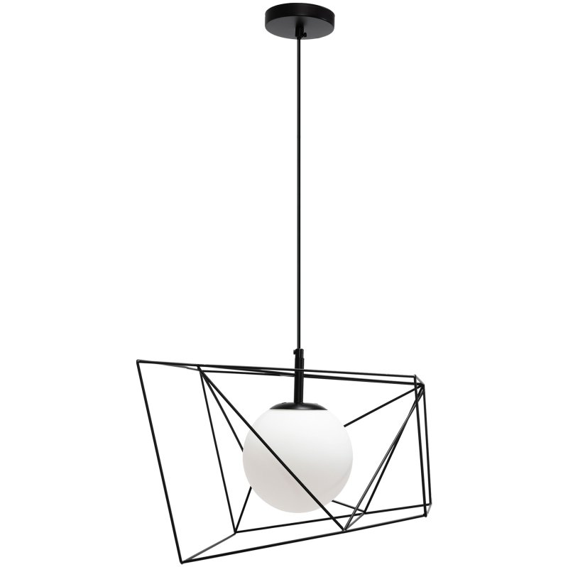Pendant Lamp TOOLIGHT APP1022-1CP Black 1-light point E27 34x34x26-106cm