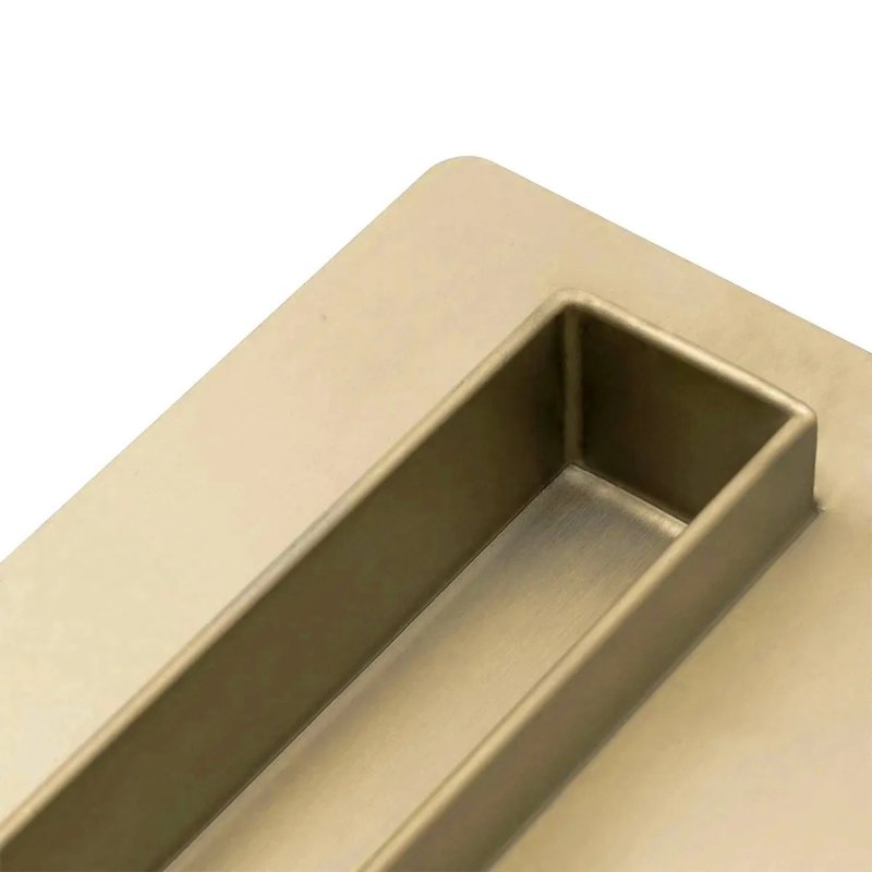Linear drainage REA Neo Slim Mirror Gold Pro 50
