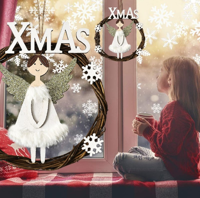 Round Christmas decoration 16 cm KL-21X15