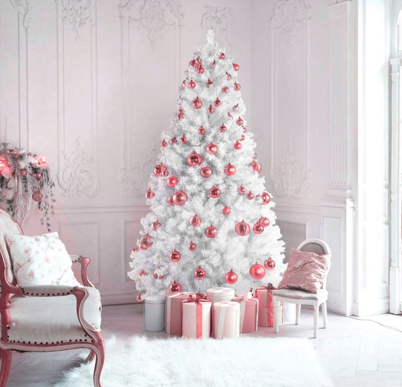 Christmas balls 311433 ROSE RED