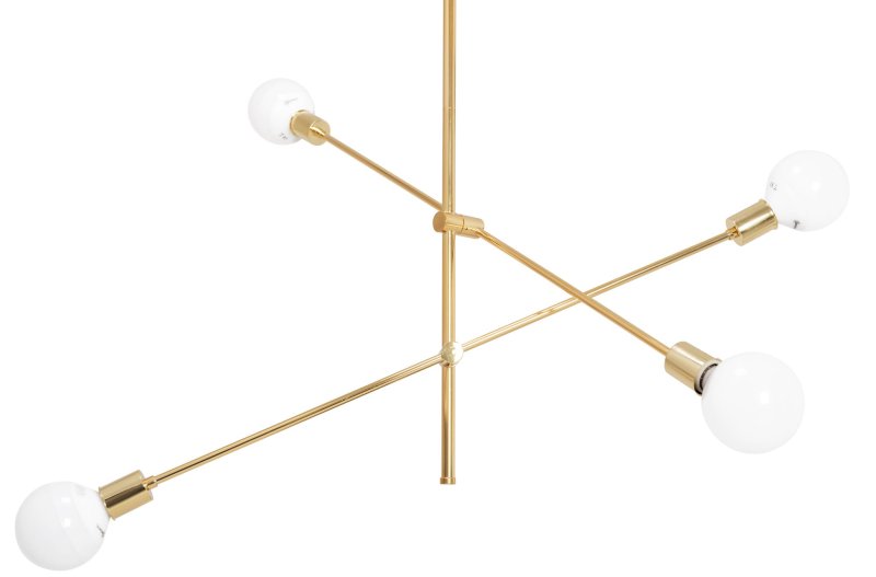 LAMP APP479-4C GOLD 81,5x12x85cm