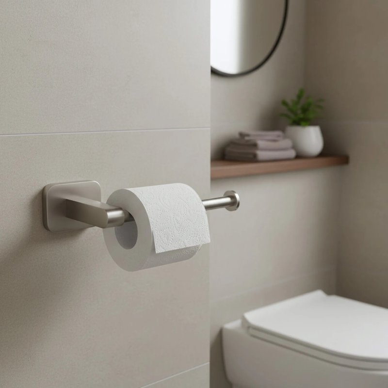 TOILET PAPER HOLDER REA 5909 NICO BRUSH NICKEL