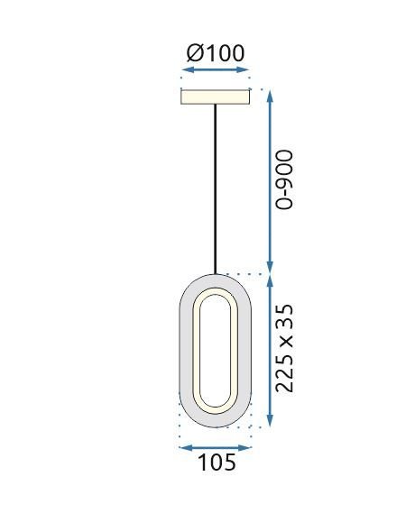 CEILING LAMP CHANDELIER TOOLIGHT G113-1CP GOLD