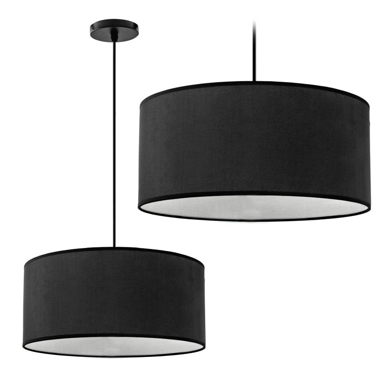 CEILING LAMP CHANDELIER TOOLIGHT APP623-1CP BLACK WHITE 40CM