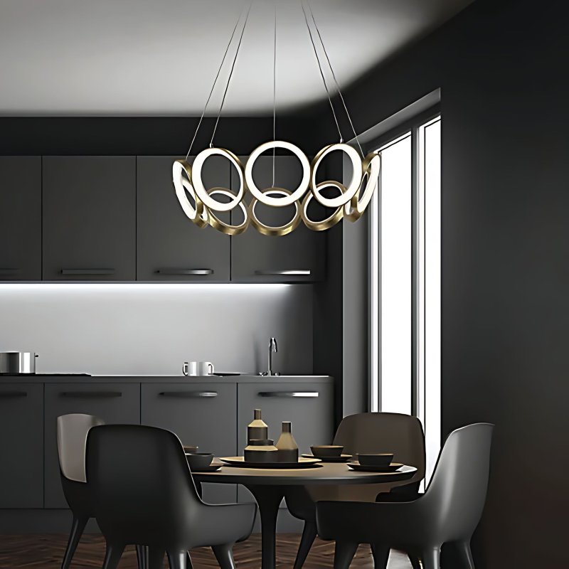 CEILING LAMP CHANDELIER TOOLIGHT APP1800-CP GOLD