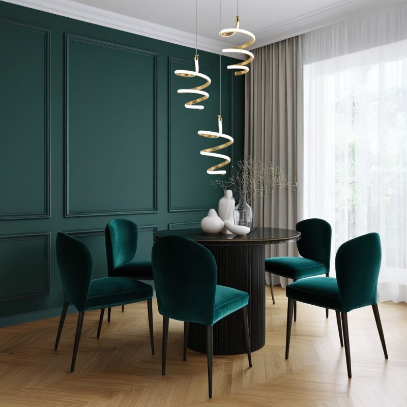 CEILING LAMP CHANDELIER TOOLIGHT G075-3CPR GOLD