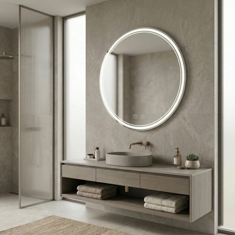 Mirror Rea Soft 100 Led Transparent