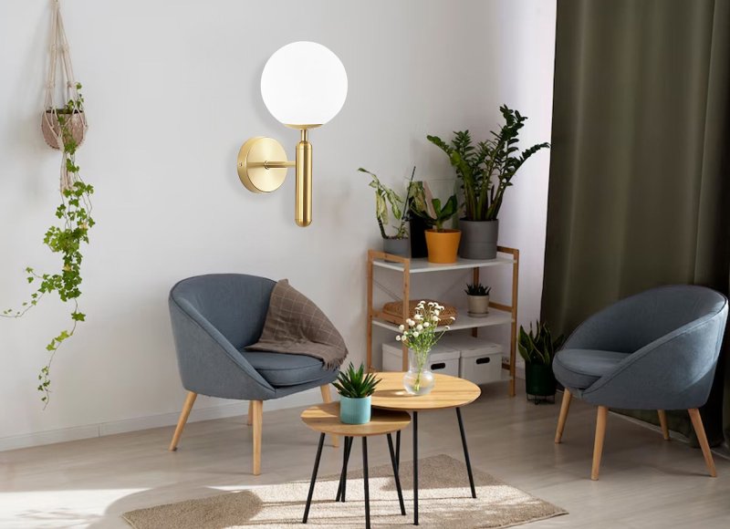 WALL LAMP TOOLIGHT G098-1W GOLD WHITE