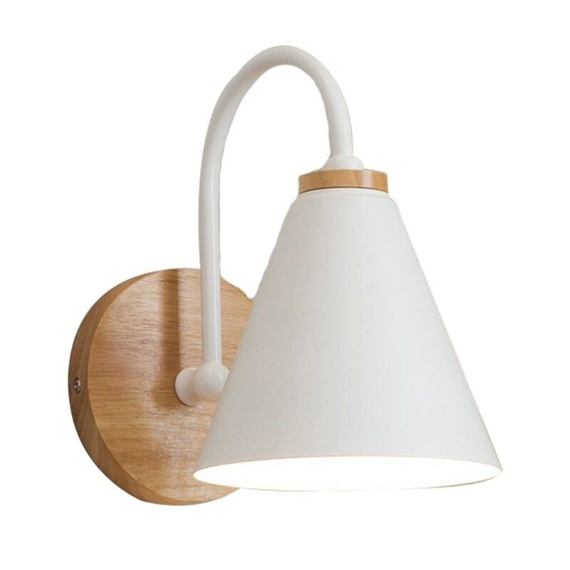 Wall Light Toolight APP933-1W E27 white / brown