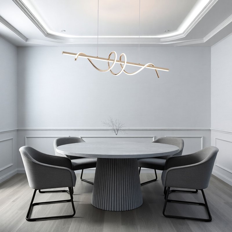 CEILING LAMP CHANDELIER TOOLIGHT G065-CP GOLD