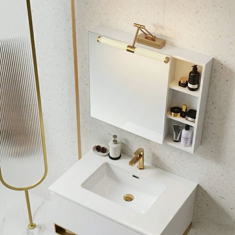 WALL LAMP REA APP1899-1W BRUSH GOLD