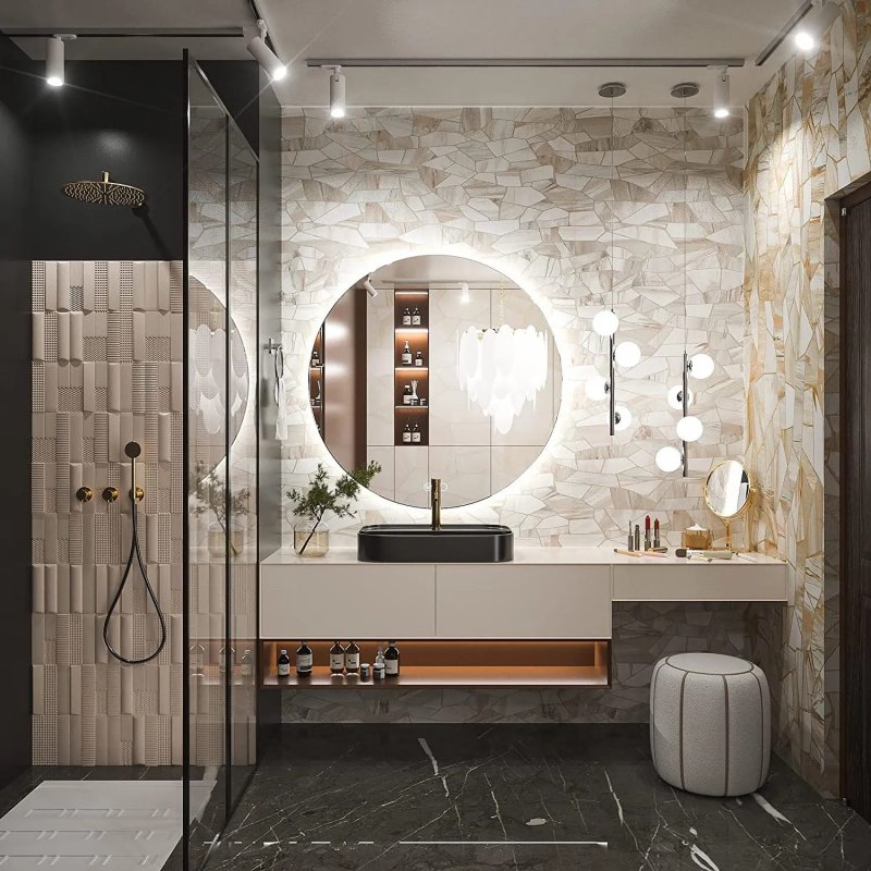 Bathroom LED Mirror REA HZJ 90cm
