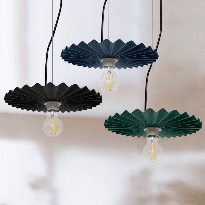 Pendant Lamp TOOLIGHT APP1452-1CP Black E27