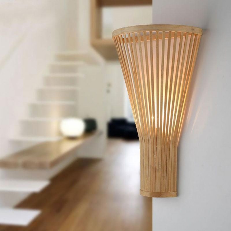 Wall Light Toolight APP1272-1W E27 brown