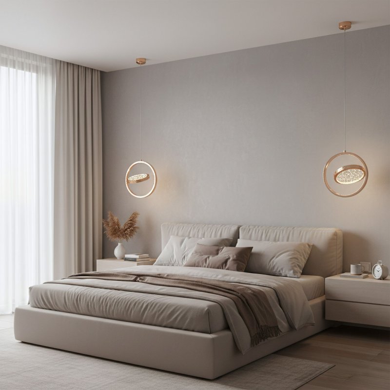 PENDANT CEILING LAMP TOOLIGHT LHJ106-1CP ROSE GOLD