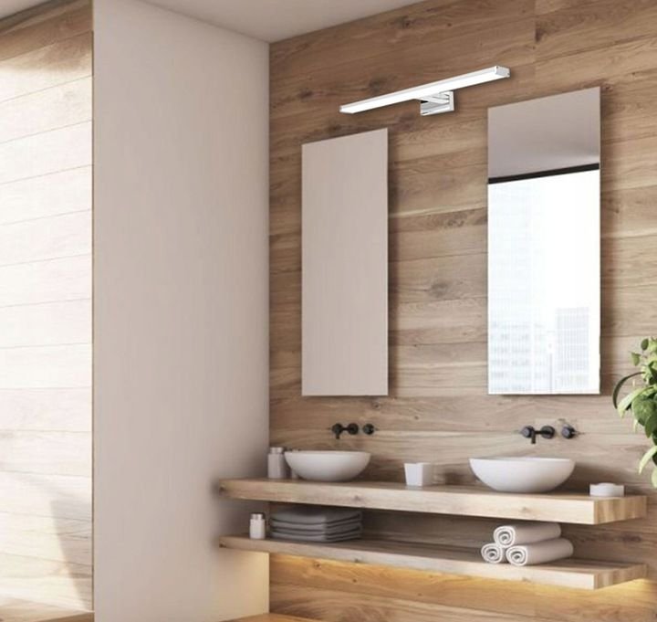 Bathroom Wall LED Light TOOLIGHT APP371-1W Chrome 18W 90cm