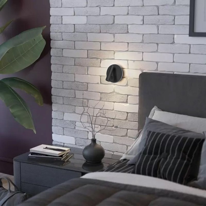 WALL LAMP TOOLIGHT APP1614-1W BLACK