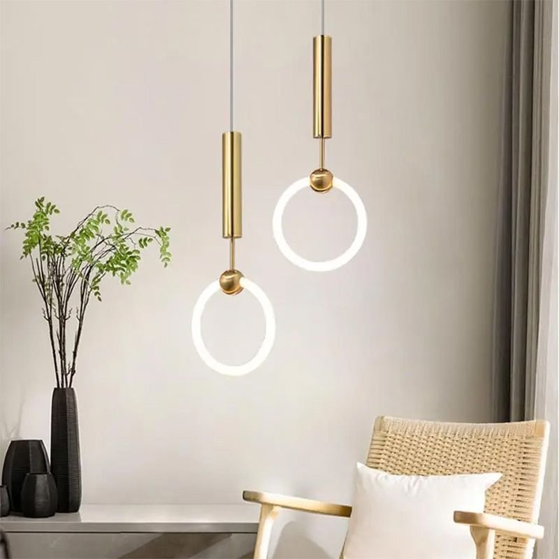 LED PENDANT LAMP TOOLIGHT LHJ059-1CP 100 BRUSHED GOLD
