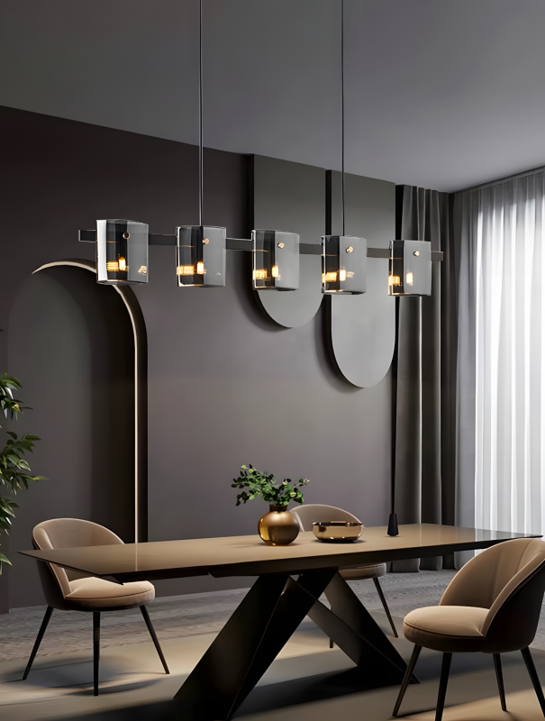 CEILING LAMP CHANDELIER TOOLIGHT APP1706-5CP GREY