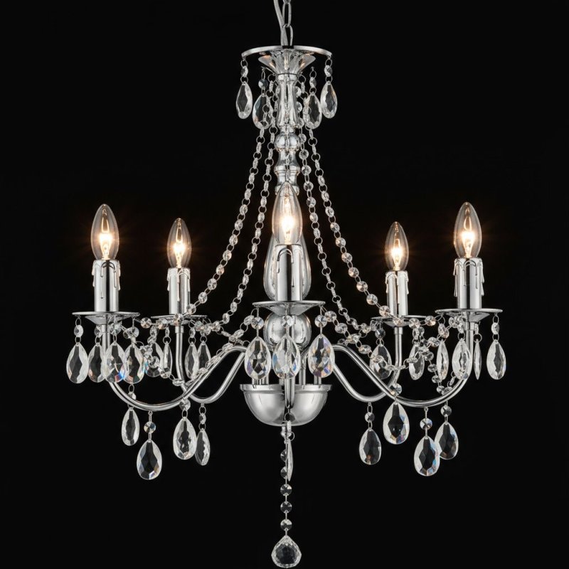 PENDANT CEILING LAMP TOOLIGHT EBT014-5CP CHROME