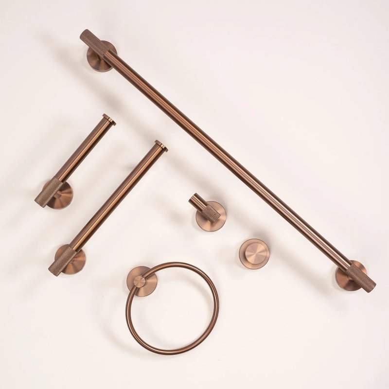 TOILET PAPER HOLDER REA 6611 MODERN BRUSH COPPER