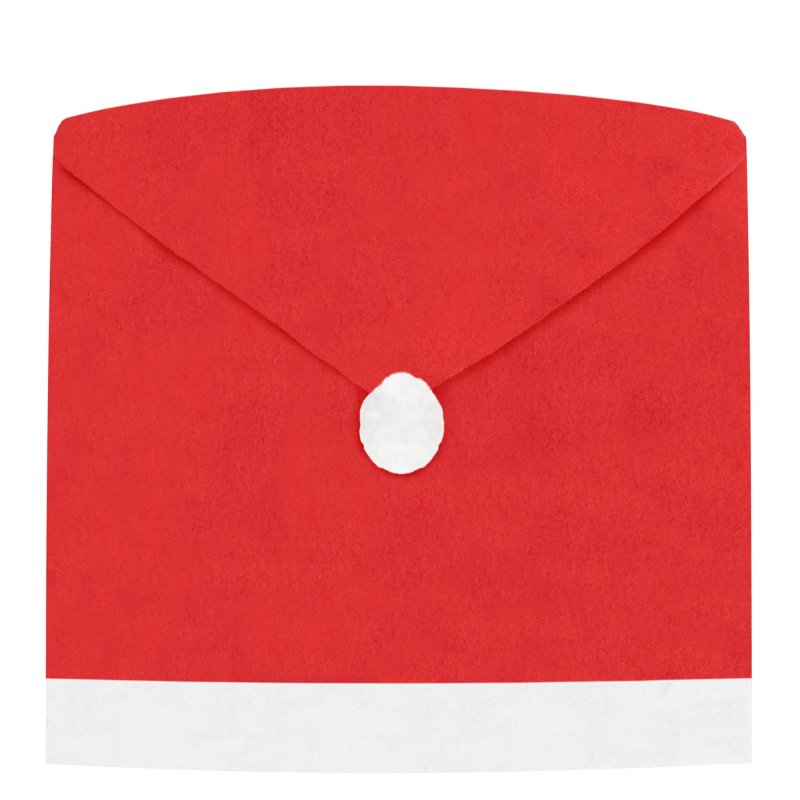 Christmas Chair Cover 6 pcs Santa's Hat