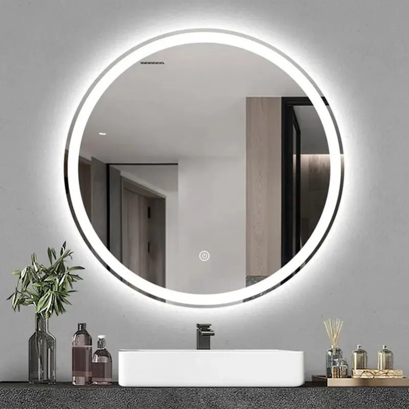 Mirror LED 80cm BAS 2x78,5x78,5cm