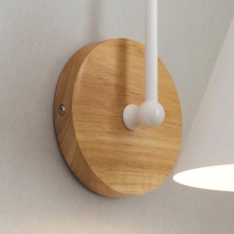 Wall Light Toolight APP933-1W E27 white / brown