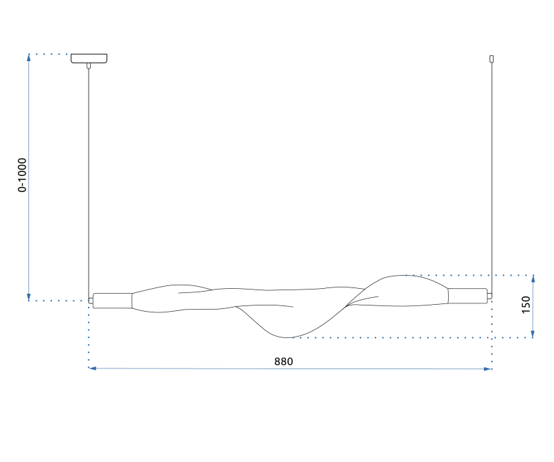 Lamp LED APP1445-CP GOLD