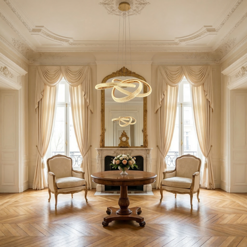 CEILING LAMP CHANDELIER REA G153-CP GOLD GOLD PLAFON