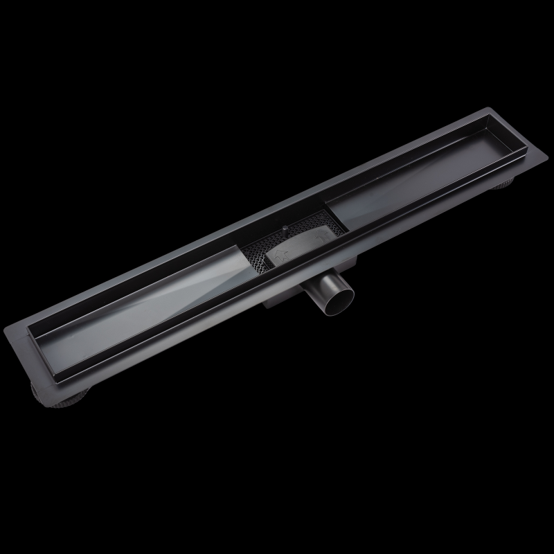 Linear Drainage REA Neox Black Matt 70