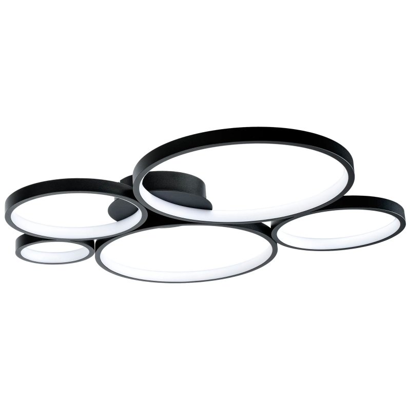 Ceiling Lamp Toolight App1911-C Black Led Black