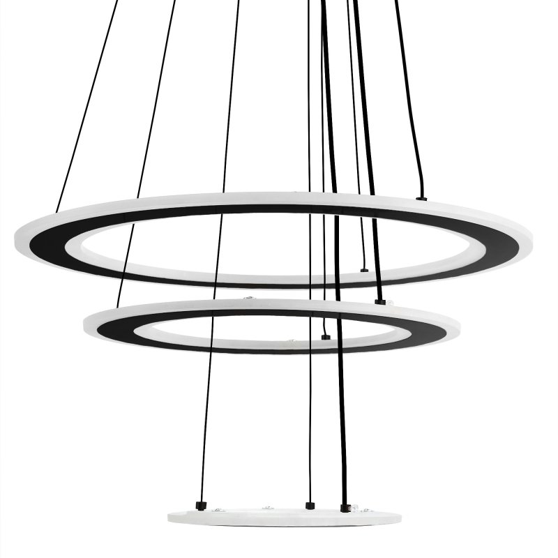 CEILING LAMP CHANDELIER TOOLIGHT LED G040-3CP BLACK