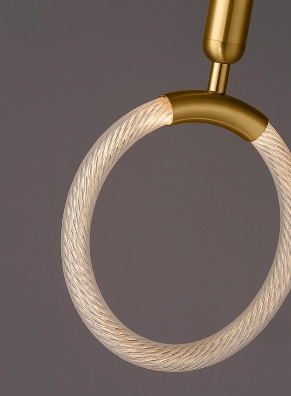 LED PENDANT LAMP TOOLIGHT LHJ058-CP1 4 BRUSHED GOLD
