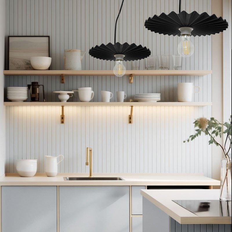 Pendant Lamp TOOLIGHT APP1452-1CP Black E27