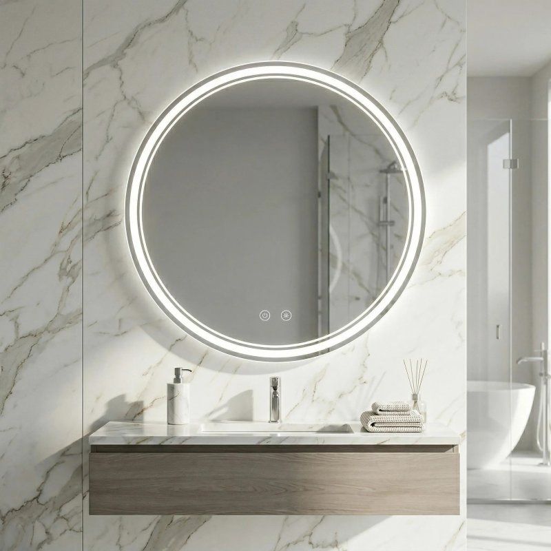 Mirror Rea Soft 100 Led Transparent