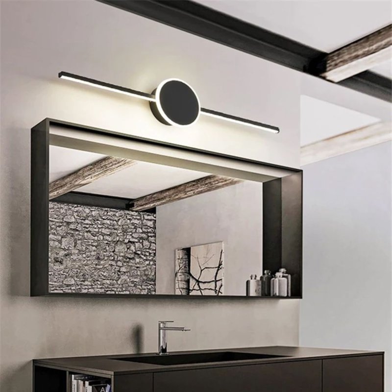 Bathroom Wall LED Light TOOLIGHT APP850-1W TOUR Black 80cm