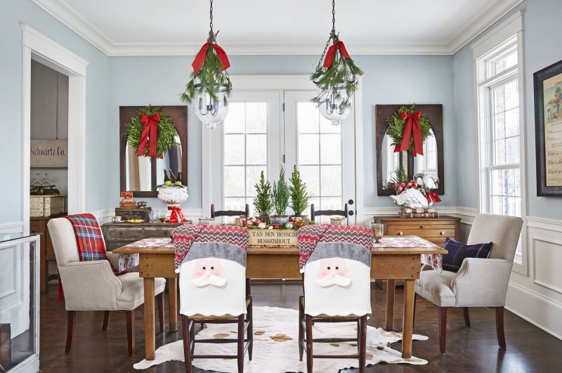 Christmas chair cover YX22020 6 szt