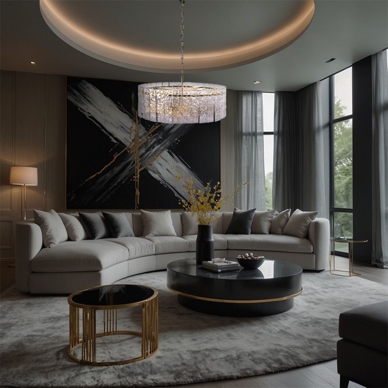 CEILING LAMP CHANDELIER TOOLIGHT APP1779-CP GOLD