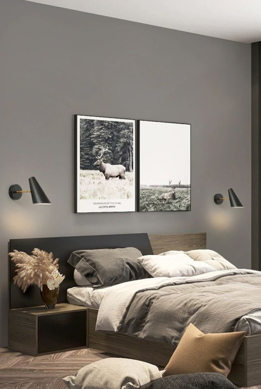 Wall Light Toolight APP1141-1W E27 black