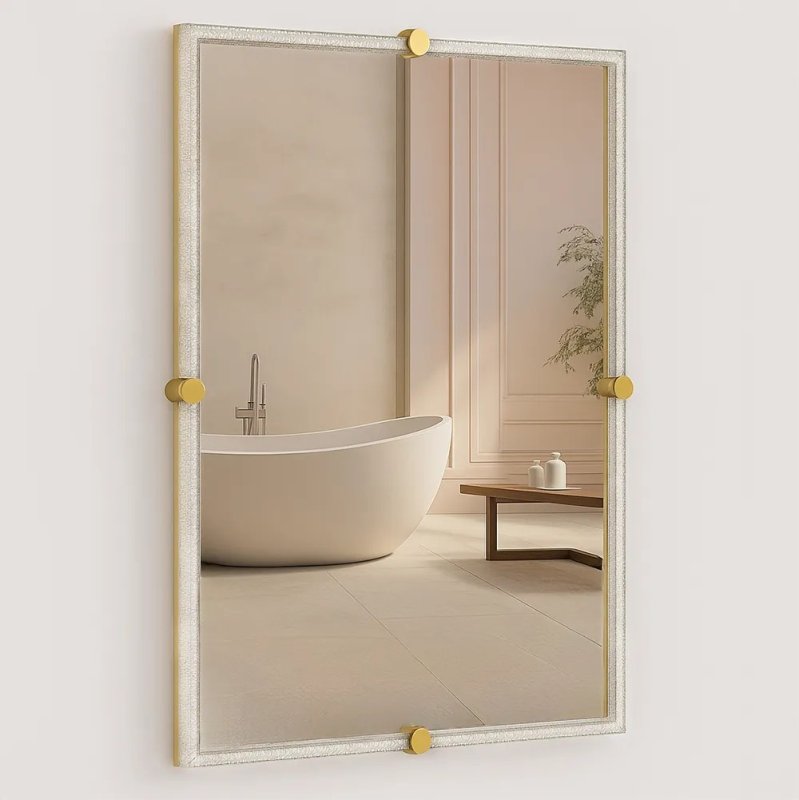 MIRROR REA LED BL808 60CM GOLD