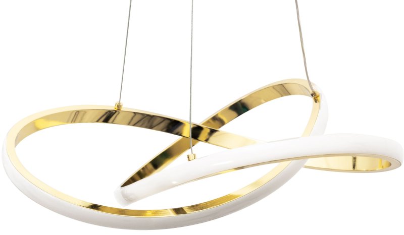 Pendant LED Lamp TOOLIGHT APP390-CP Modern Ring Gold + remote control 1-light point 40W 44,5x44,5x9cm