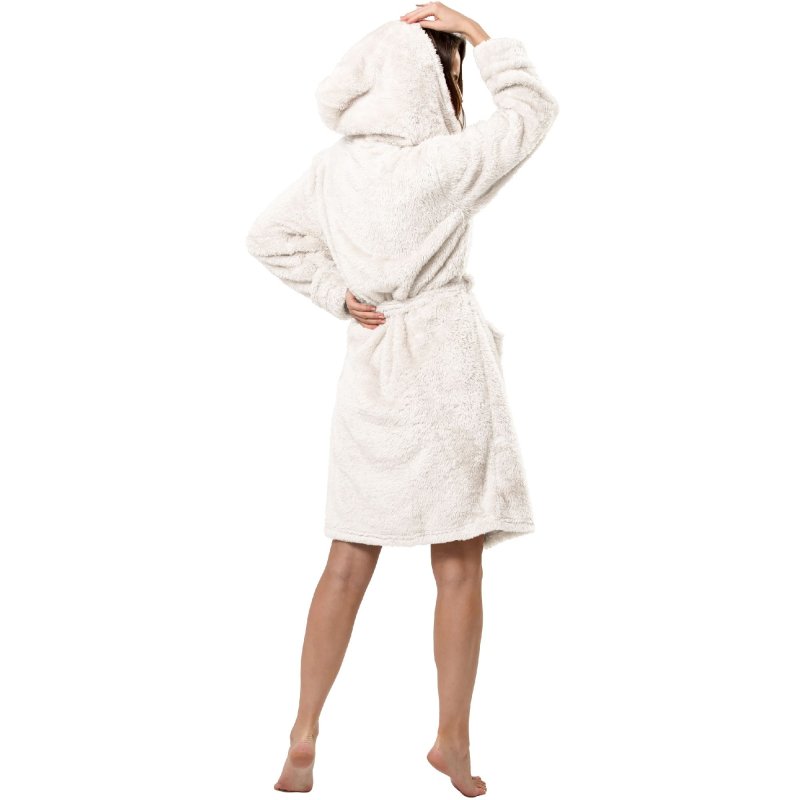 Bathrobe women Jordan Ecru Grey M