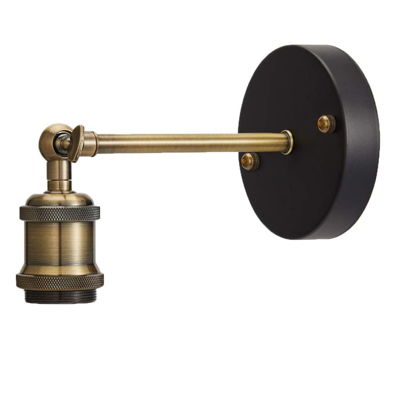 Wall Light Toolight APP618-1W E27 black / gold