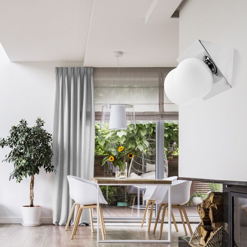 Wall Light Toolight APP1228-2W E27 silver