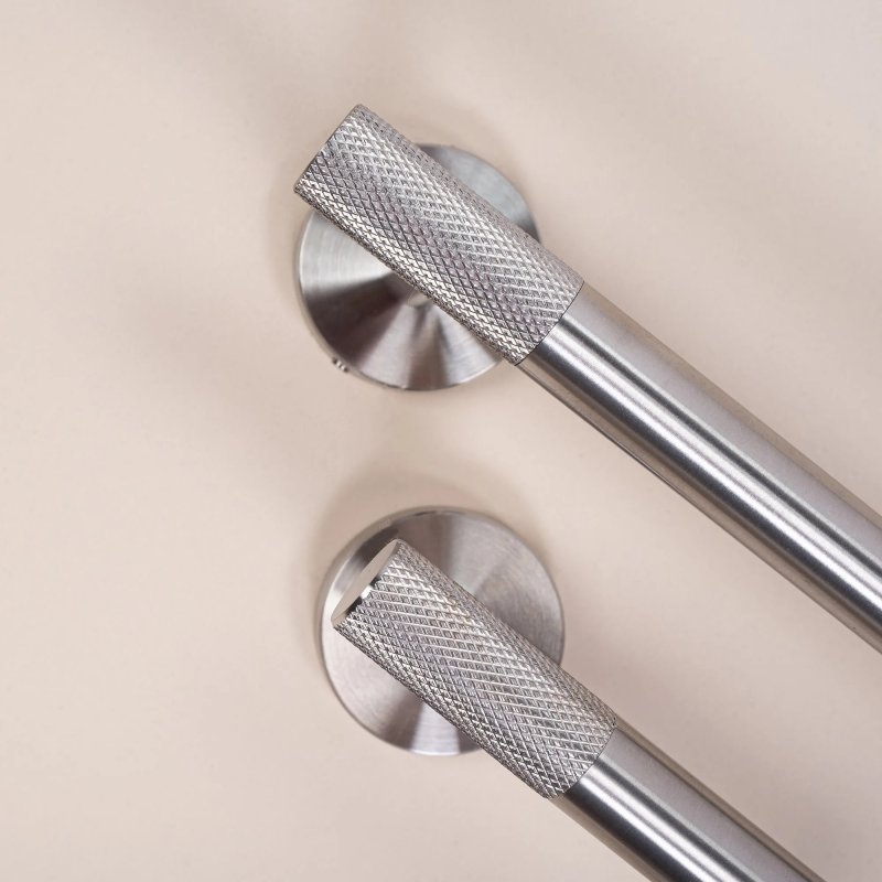 BATHROOM HANGER REA 6606A MODERN BRUSH STEEL