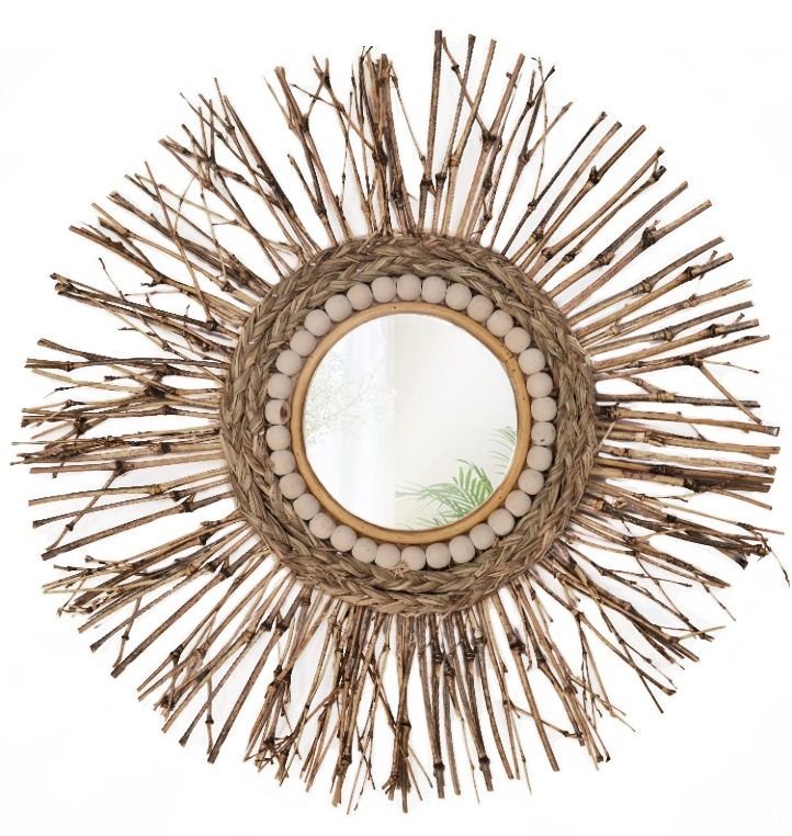 Boho Wall Mirror REA 322091 45cm